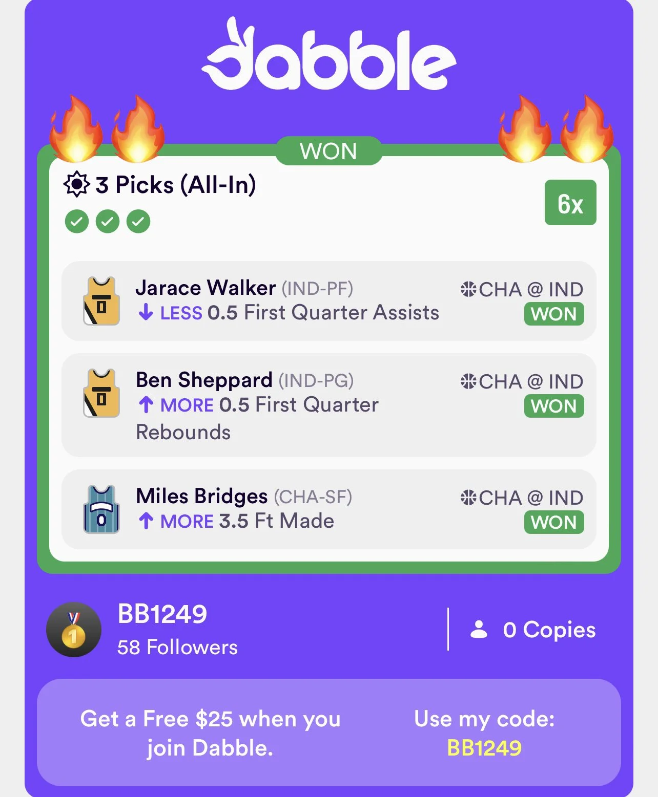 Boonegan's winning bet